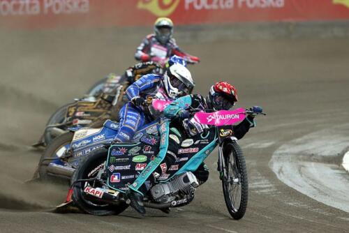 Przygotowanie podestów scenicznych pod transmisję TV. SEC - Speedway Euro Championship w Chorzowie. Mistrzostwa Europy na żużlu. 